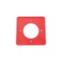 Polypropylene Professional Top Rail Tie For 5" x 5" Vinyl Fence Post - Top Rail Lock (Red)