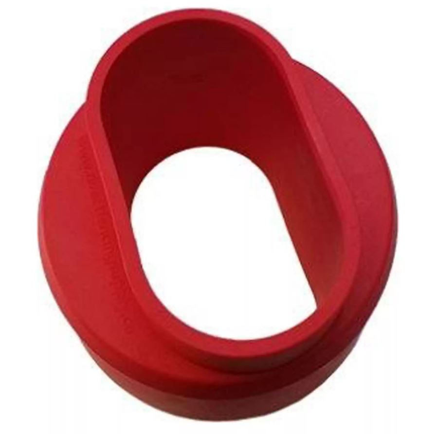 Red Heavy Duty Vinyl Fence Post Donut