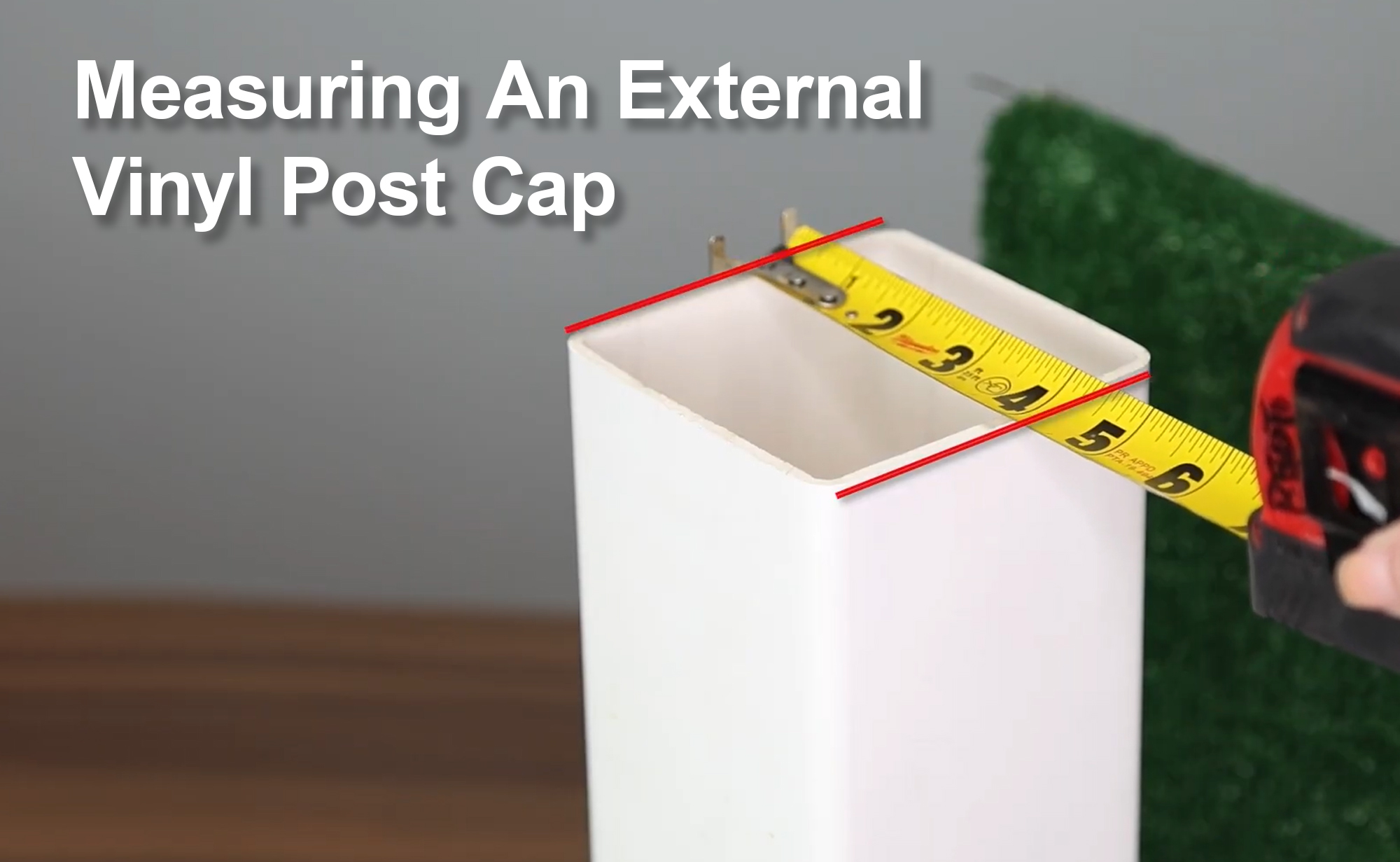 Vinyl Fence Post Cap Size Options Explained - Resources Hub - Resources ...