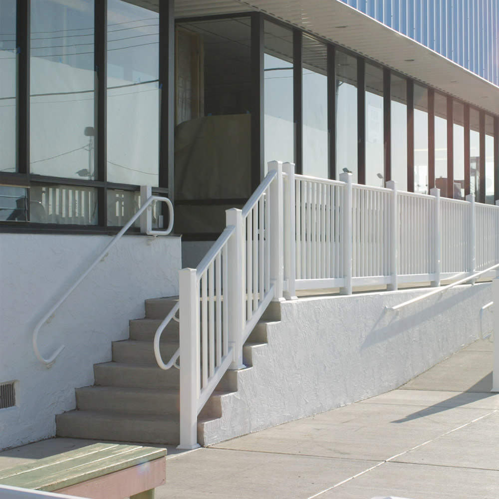 ADA and IBC compliant railing